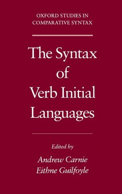 Cover The Syntax of Verb Initial Languages (eBook, PDF)