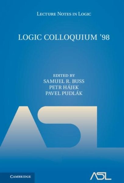 Logic Colloquium '98 (eBook, PDF)
