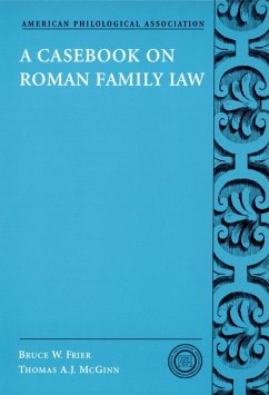 Cover A Casebook on Roman Family Law (eBook, PDF)