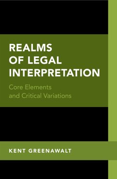 Realms of Legal Interpretation (eBook, PDF) - Greenawalt, Kent