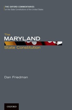 Cover The Maryland State Constitution (eBook, PDF)
