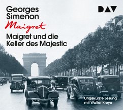 Maigret und die Keller des Majestic / Kommissar Maigret Bd.20 (4 Audio-CDs) - Simenon, Georges