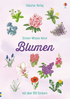 Sticker-Wissen Natur: Blumen - Miles, Lisa