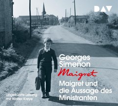 Maigret und die Aussage des Ministranten / Kommissar Maigret Bd.99 (1 Audio-CD) - Simenon, Georges