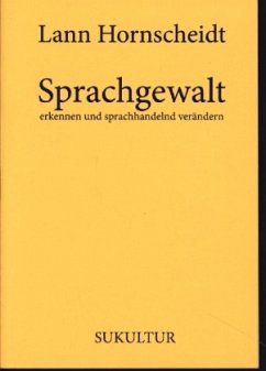 Cover Sprachgewalt erkennen und sprachhandelnd verändern