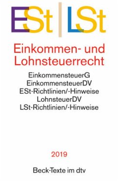 Einkommen- und Lohnsteuerrecht ESt LSt