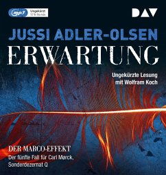Erwartung / Carl Mørck. Sonderdezernat Q Bd.5 (2 MP3-CDs) - Adler-Olsen, Jussi