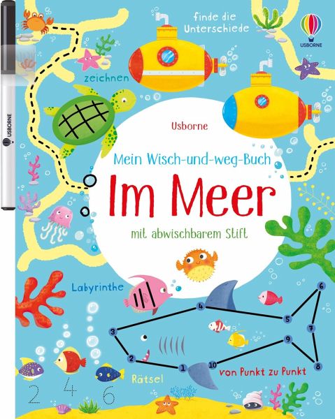 Mein Wisch-und-weg-Buch: Im Meer von Kirsteen Robson als Taschenbuch -  Portofrei bei bücher.de