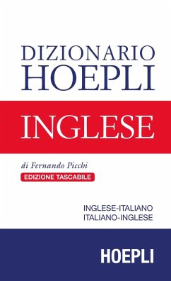 Cover Dizionario Hoepli inglese. Inglese-italiano, italiano-inglese
