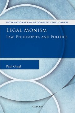 Cover Legal Monism (eBook, PDF)
