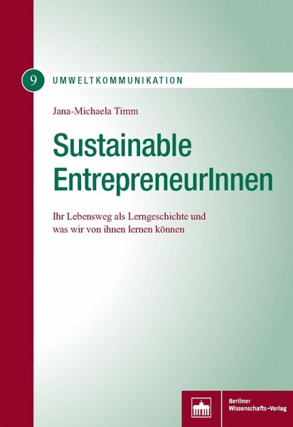 Sustainable EntrepreneurInnen (eBook, PDF) Sustainable EntrepreneurInnen (eBook, PDF)