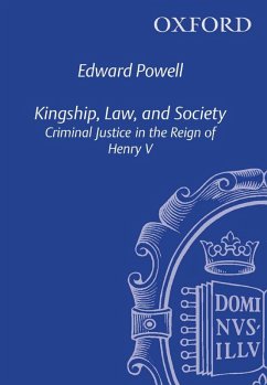 Kingship, Law, and Society (eBook, PDF) - Powell, Edward