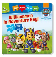Mein Puzzlekettenbuch - Paw Patrol Willkommen in Adventure Bay! - Schwager & Steinlein Verlag