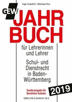 GEW-Jahrbuch 2019 - Sonderausgabe Berufliche Schulen - Goerlich, Inge;Rux, Michael
