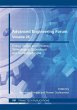 Advanced Engineering Forum Vol. 25... - Bild 1