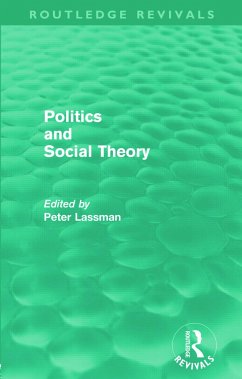 Politics and Social Theory