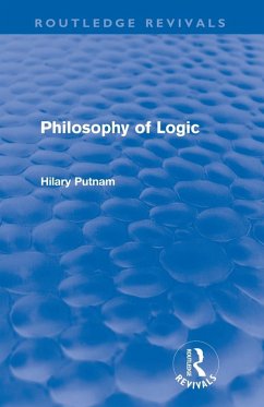 Cover Philosophy of Logic (Routledge Revivals)