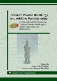 Titanium Powder Metallurgy and Additive Manufacturing (eBook, PDF)
