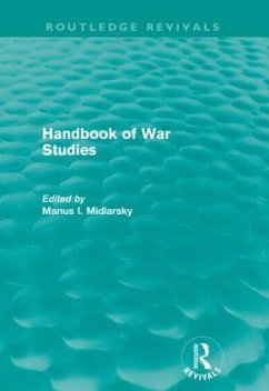 Handbook of War Studies - Manus, Midlarsky