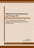 Manufacturing Engineering and Process VII (eBook, PDF)