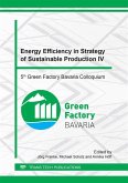 Energy Efficiency in Strategy of Sustainable Production IV (eBook, PDF)