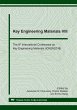 Key Engineering Materials VIII (eBook,... - Bild 1
