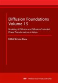 Diffusion Foundations Vol. 15 (eBook, PDF)
