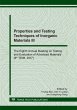 Properties and Testing Techniques of... - Bild 1