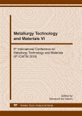 Metallurgy Technology and Materials VI (eBook, PDF)