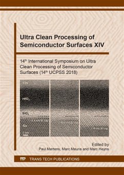 Cover Ultra Clean Processing of Semiconductor Surfaces XIV (eBook, PDF)