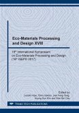 Eco-Materials Processing and Design XVIII (eBook, PDF)