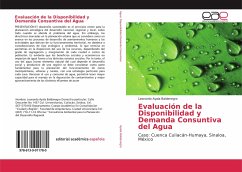 Evaluación de la Disponibilidad y Demanda Consuntiva del Agua