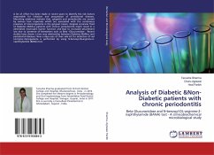 Analysis of Diabetic &Non-Diabetic patients with chronic periodontitis - Sharma, Tanusha;Agrawal, Charu;Parikh, Hiral