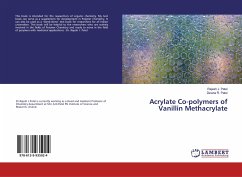 Acrylate Co-polymers of Vanillin Methacrylate