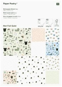 Cover Motivpapier Block, Baby