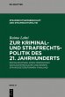Zur Kriminal- und Strafrechtspolitik... - Bild 1