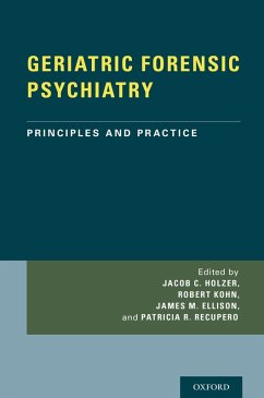 Cover GERIATRIC FORENSIC PSYCHIATRY (eBook, PDF)