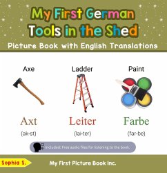 My First German Tools in the Shed Picture Book with English Translations (Teach & Learn Basic German words for Children, #5) (eBook, ePUB) - S., Sophia