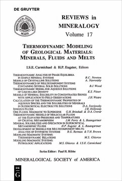 Thermodynamic Modeling of Geologic Materials (eBook, PDF)