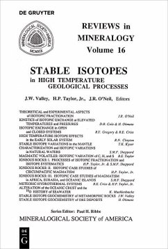 Stable Isotopes in High Temperature Geological Processes (eBook, PDF)