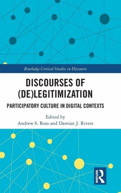 Discourses of (De)Legitimization Cover Discourses of (De)Legitimization