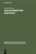 Sacramentum Unitatis (eBook, PDF) - Bild 1