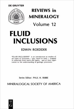 Fluid inclusions (eBook, PDF) - Roedder, Edwin