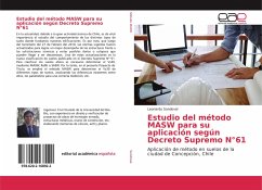 Estudio del método MASW para su aplicación según Decreto Supremo N°61 - Sandoval, Leonardo