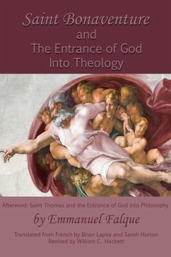 Cover Saint Bonaventure and the Entrance of God Into Theology (eBook, ePUB)