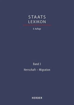 Herrschaft - Migration / Staatslexikon 3