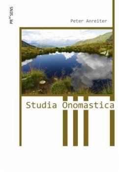 Studia Onomastica - Anreiter, Peter