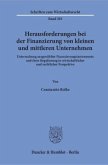 Herausforderungen bei der Finanzierung von kleinen und mittleren Unternehmen.