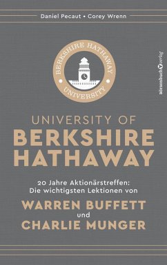 University of Berkshire Hathaway - Pecaut, Daniel;Wrenn, Corey