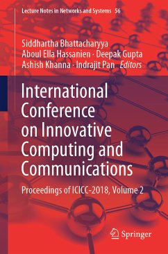 International Conference on Innovative Computing and Communications (eBook, PDF)